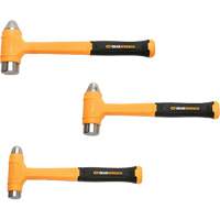 Dead Blow Ball Pein Hammer Set, 3 Pieces Distribution Élite MP