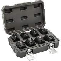 6-Point SAE Socket Set, 8 Pcs, Impact, 3/4" Drive Size Distribution Élite MP