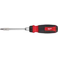 Tournevis &agrave; cliquet 14-en-1 &agrave; embouts multiples avec porte-embout de 1/4", 10-11/100" lo, Prise Coussin&eacute;e Distribution Élite MP