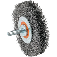 Mounted Wire Brush, 5/8" Arbor Distribution Élite MP