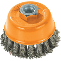Wire Cup Brush, 3" Dia. x 5/8"-11 Arbor Distribution Élite MP