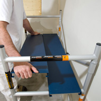 &eacute;chafaudages mobiles - &eacute;chafaudage Mini, Cadre Aluminium, 42" p x 48-1/2" h Distribution Élite MP