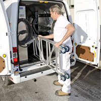 &eacute;chafaudages mobiles - &eacute;chafaudage Mini, Cadre Aluminium, 42" p x 48-1/2" h Distribution Élite MP