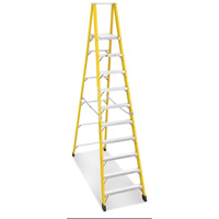 Industrial Heavy-Duty Platform Stepladders (6500 Series), 12', 300 lbs. Cap. Distribution Élite MP