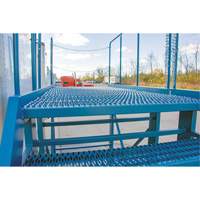 &eacute;chelle &agrave; neige, Acier, 10 Marches, 99" ha, 85-1/2" p, 48" Marche, Stri&eacute; Distribution Élite MP