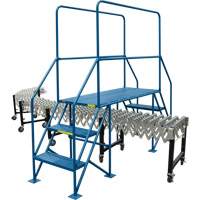 &eacute;chelles de liaison, 35-1/2" Port&eacute;e hors tout, 31-1/2" ha x 22" p, 22" Largeur de la marche Distribution Élite MP