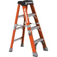 Step Ladder, 4', Fibreglass, 375 lbs. Capacity, Type 1AA Distribution Élite MP