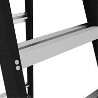 Escabeau avec plateau &agrave; peinture, 10', Fibre de verre, Capacit&eacute; 250 lb, Type 1 Distribution Élite MP