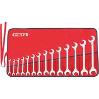 Full Polish Angle Wrench Set, Open-Ended, 14 Pieces, Imperial Distribution Élite MP