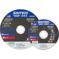 Meule &agrave; tronçonner, 14" x 0,045", Arbre de 5/8", Type 1, Oxyde d'aluminium/C&eacute;ramique, 19000 Tr/min Distribution Élite MP