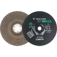 Aluminium Depressed Centre Grinding Wheels, 9" x 1/4", 7/8" Arbor, Type 27 Distribution Élite MP