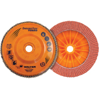 Enduro-Flex Turbo Flap Disc, 4-1/2" x 5/8"-11, Type 27S, 36/60 Grit, Ceramic Distribution Élite MP