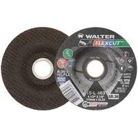 FLEXCUT Grinding Wheel, 4-1/2", 36 Grit, Aluminum Oxide, 7/8", 13300 RPM, Type 29 Distribution Élite MP