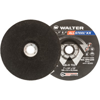 Allsteel XX Depressed Centre Grinding Wheels, 7" x 1/8", 7/8" Arbor, Type 27 Distribution Élite MP