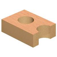 Through-Hole Carbide Tipped Drill, 2/5" Diameter Distribution Élite MP