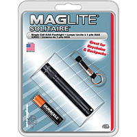 Solitaire&reg; Flashlights, Incandescent, 2 Lumens, AAA Batteries Distribution Élite MP