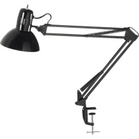 Lampes de bureau &agrave; pince - Bras flexible, 100 W, Incandescente, Pinces serre-joints, Noir Distribution Élite MP