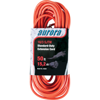 Extension Cord, Indoor/Outdoor, SJTW, 16/3 AWG, 13 A, 50' Distribution Élite MP