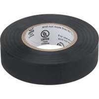 Electrical Tape, 19 mm (3/4") x 18 M (60'), Black, 7 mils Distribution Élite MP