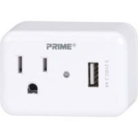 Prime&reg; USB Charger with Surge Protector Distribution Élite MP