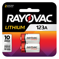 Batteries au lithium, 123, 3 V Distribution Élite MP