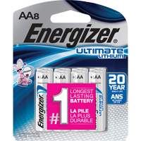 Batteries au lithium Ultimate, AA, 1,5 V Distribution Élite MP