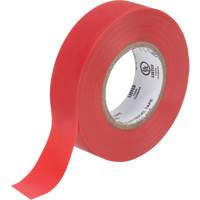 Ruban isolant, 19 mm (3/4") x 18 m (60'), Rouge, 7 mils Distribution Élite MP