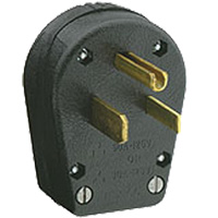 Dual Power Plug, Thermoplastic, 30 A/50 A, 250 V Distribution Élite MP