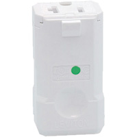 Connecteur de prise de rallonge de qualit&eacute; hospitali&egrave;re, 5-20R, Nylon Distribution Élite MP