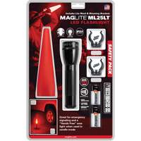 Safety Flashlight Pack, LED, 192 Lumens, C Batteries Distribution Élite MP