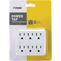 Power Tap, 6 Outlet(s), 15 A, 1875 W, 125 V Distribution Élite MP