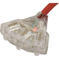 Rallonge pour g&eacute;n&eacute;ratrice avec triple fiche, STW, AWG 10, 3 prise(s), 25' Distribution Élite MP