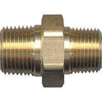 Mamelon de r&eacute;duction hexagonal, Laiton, 1/4" x 1/8", NPT x NPT Distribution Élite MP
