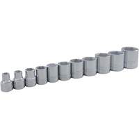 SAE Socket Set, 11 Pcs, 3/8" Drive Size Distribution Élite MP