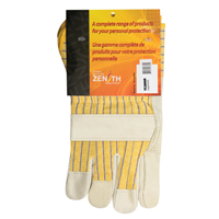 Gants d'ajusteur &agrave; paume renforc&eacute;e, Grand, Paume en Cuir fleur de vache, Doublure en Coton Distribution Élite MP